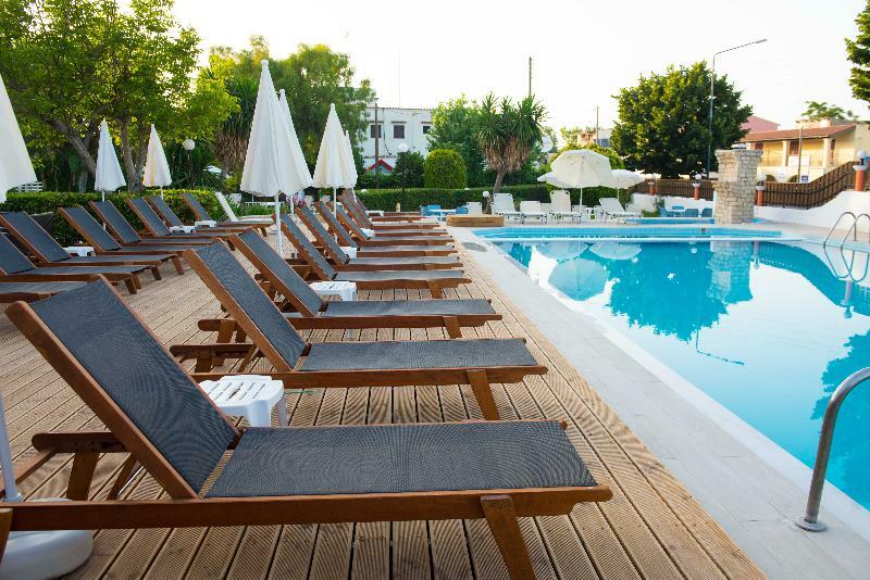 Silver Beach Hotel And Annexe Apartments (Adults Only) Roda  Exterior foto