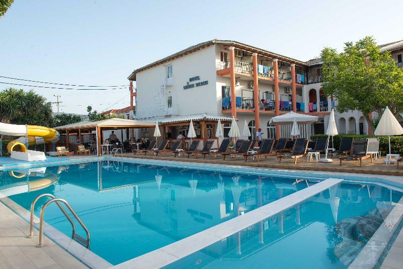 Silver Beach Hotel And Annexe Apartments (Adults Only) Roda  Exterior foto